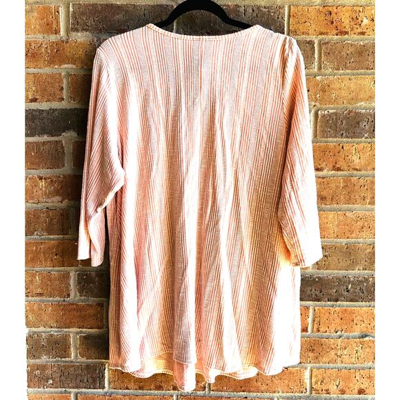 Star Vixen Pink Long Sleeve Pink Blouse - Picture 2 of 4